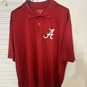 Antigua Men's Alabama Crimson Polo Shirt with Logo XL